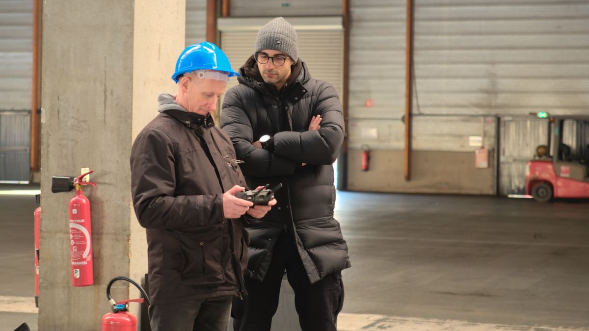 Formateur et élève en pratique